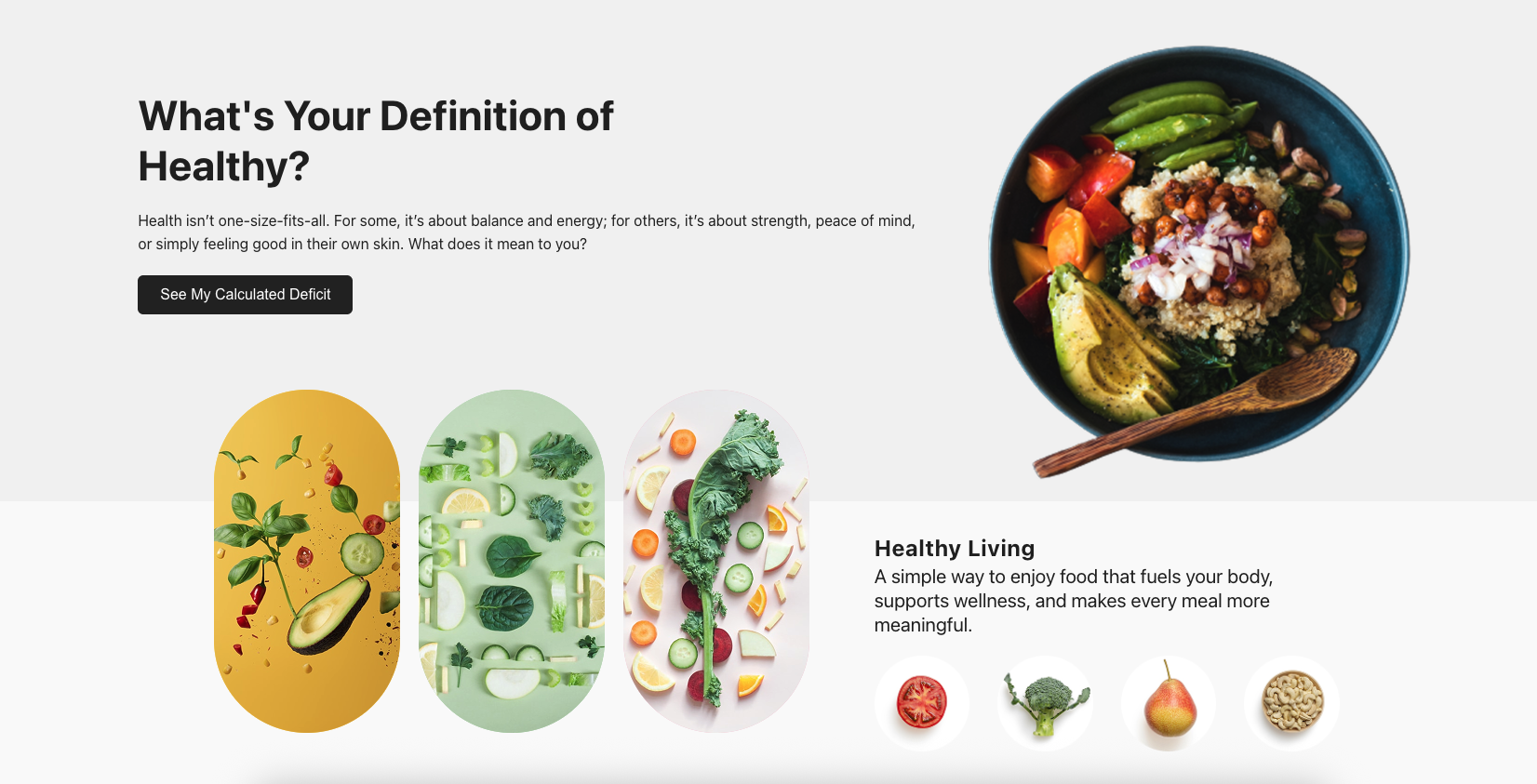 Calorie Deficit App